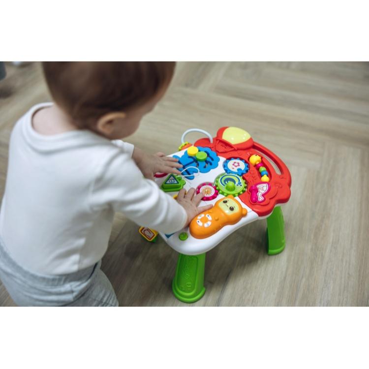 Sprehajalec in aktivnostna mizica Free 2 Play Walk&Play 2in1, multicolor