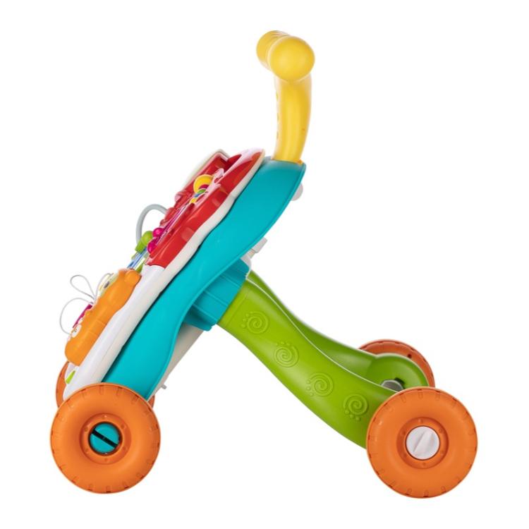 Sprehajalec in aktivnostna mizica Free 2 Play Walk&Play 2in1, multicolor