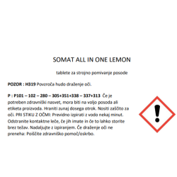 Tablete za strojno pomivanje posode Somat All in One Lemon & Lime, 90 tablet_1