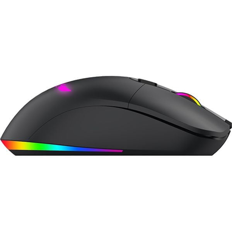 Gaming miška BYTEZONE Morpheus brezžična-žična, RGB, 10000 DPI