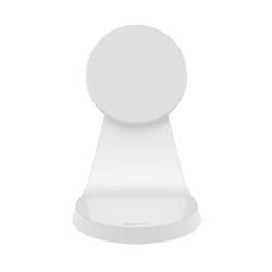 Prenosni magnetni polnilec Belkin, stoječi, 7,5 W, bel