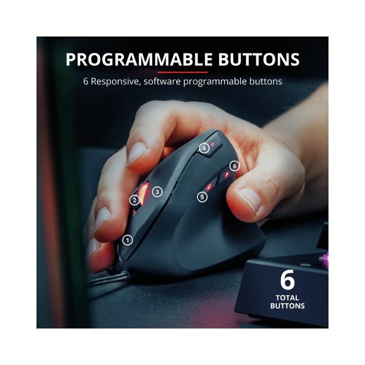 Gaming miška Trust GXT 144 REXX, ergonomska_3