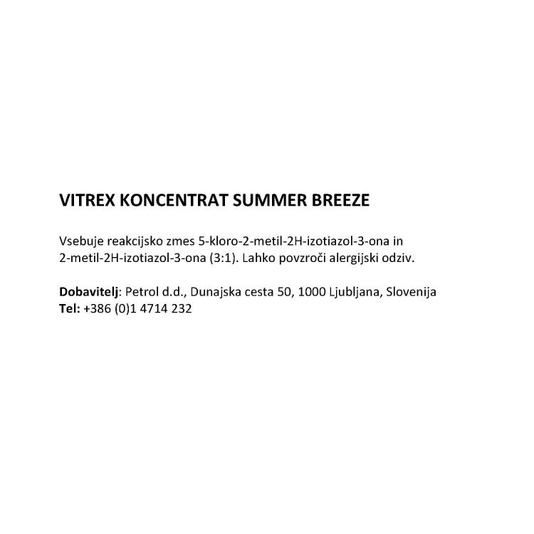 Vitrex koncentrat summer breeze, 1 l_1