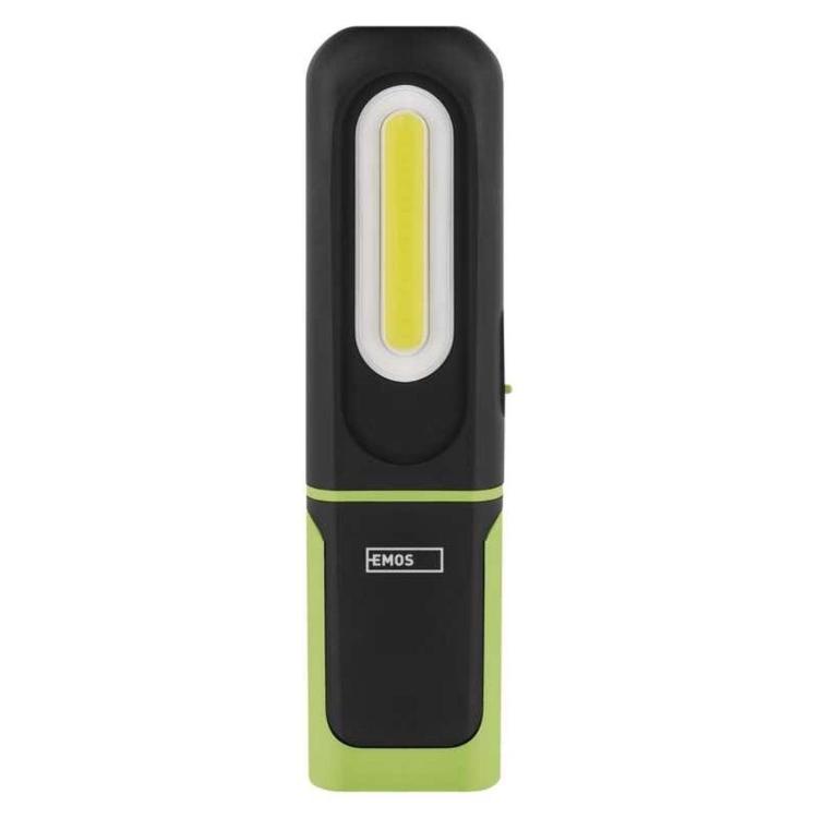 Polnilna LED delovna svetilka Emos COB LED + SMD LED, 330 lm, 1200 mAh
