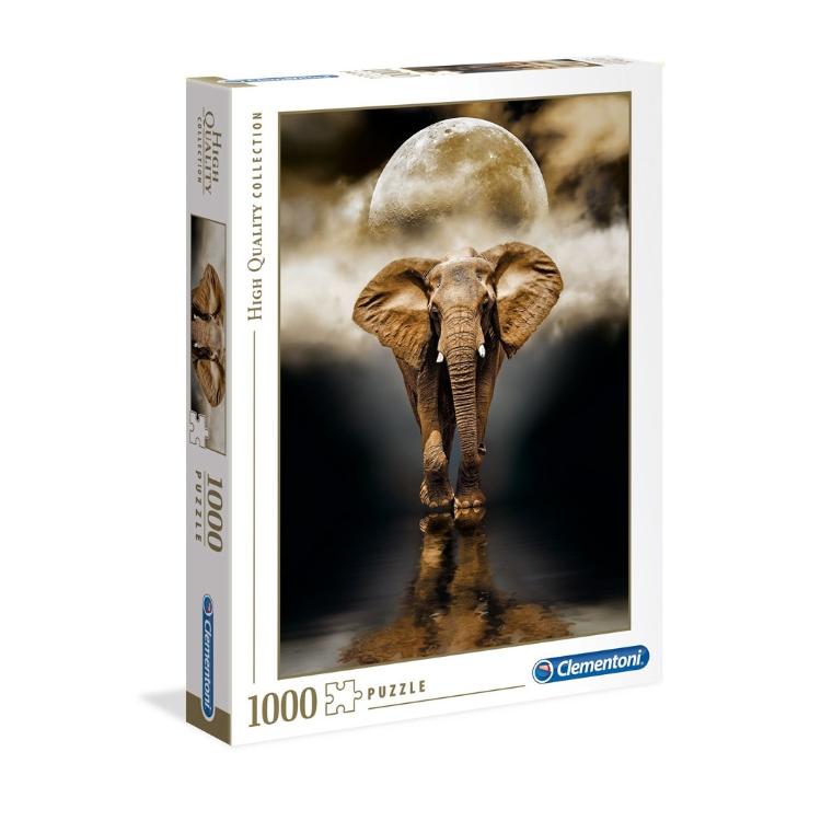 Sestavljanka Clementoni High Quality Collection- The elephant 39416, 1000 kosov