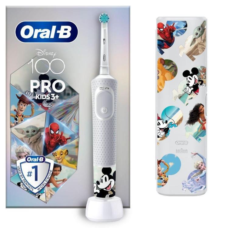 Otroška električna zobna ščetka Oral-B Vitality Disney 100
