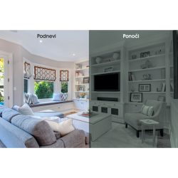 Pametna varnostna kamera, 1440p 360° V4 Chameleon Smart Home - pametni dom