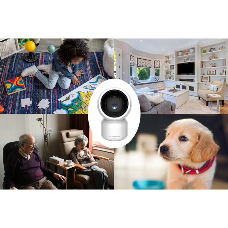 Pametna varnostna kamera, 1440p 360° V4 Chameleon Smart Home - pametni dom