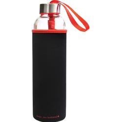 Steklenička Wave črno-rdeča, 600 ml_1
