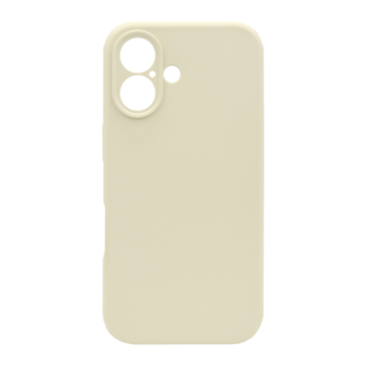 Silikonski ovitek za Apple iPhone 16, Antique White