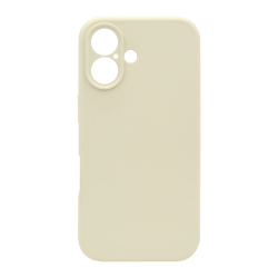 Silikonski ovitek za Apple iPhone 16, Antique White