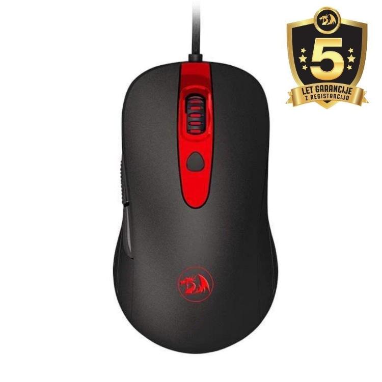 Miška Redragon Gerberus M703, gaming, črna