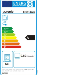 Steklokeramični štedilnik Gorenje EC5111WG-6