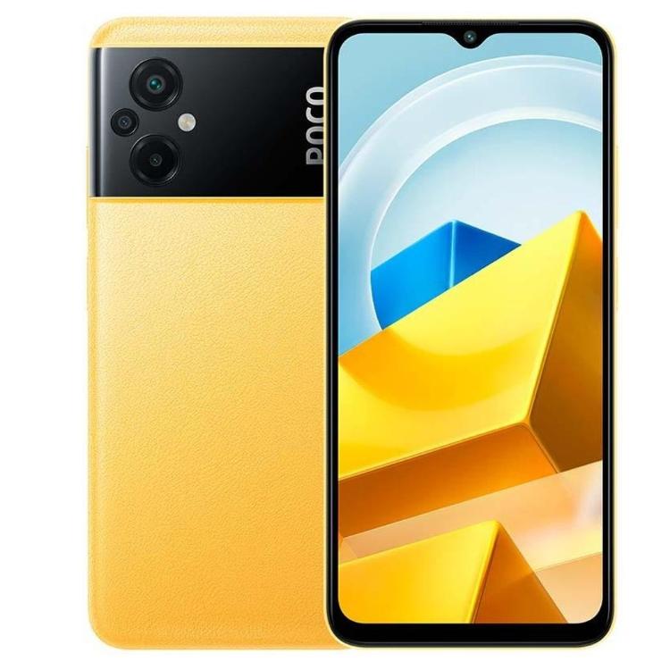 Pametni telefon POCO M5 4 + 64GB Yellow