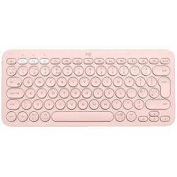 Brezžična tipkovnica Logitech K380 Multi-Device, Bluetooth, roza
