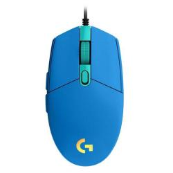 Miška Logitech G102 Lightsync, gaming, modra