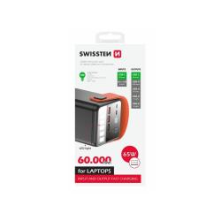 Prenosna baterija Swisstenn Power Line, 60000 mAh, 65W PD