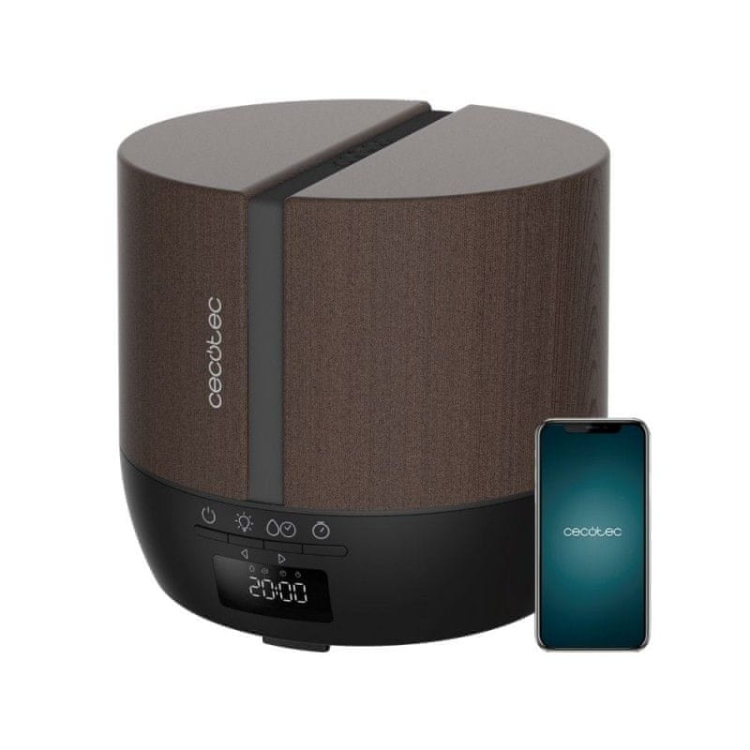 Difuzor Cecotec PureAroma 550 Connected Black Woody