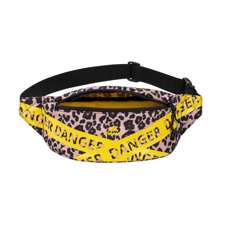 Torba za okoli pasu Rivacase Erebus 5411, leopard