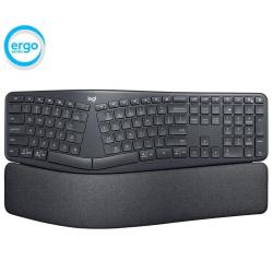 Brezžična ergonomska tipkovnica Logitech ERGO K860 SPLIT, črna