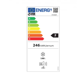 Zamrzovalna omara VOX VF 2500 F_2