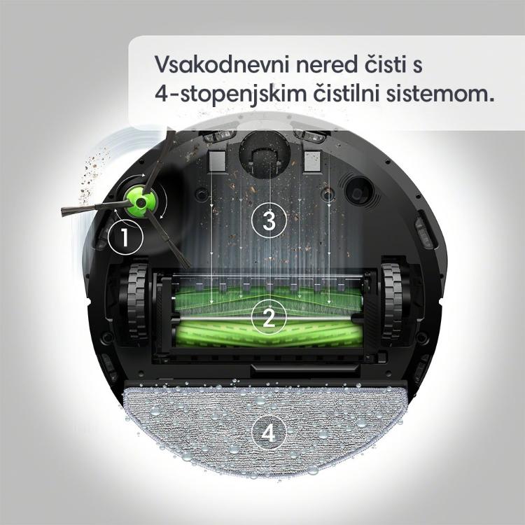Robotski sesalnik iRobot Roomba Combo j5178
