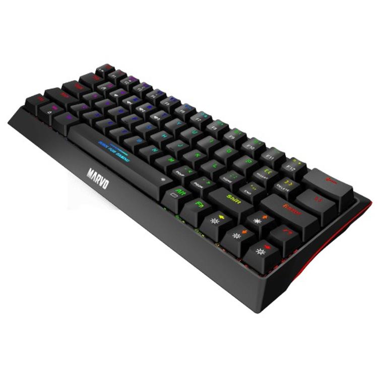 Brezžična tipkovnica Marvo KG962W, mehanska, gaming