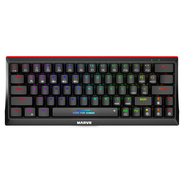 Brezžična tipkovnica Marvo KG962W, mehanska, gaming