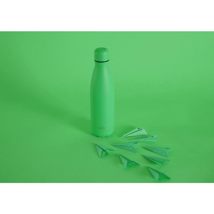 Steklenica Puro ICON FLUO termo, nerjaveče jeklo, 500 ml, fluorescentno zelena_3