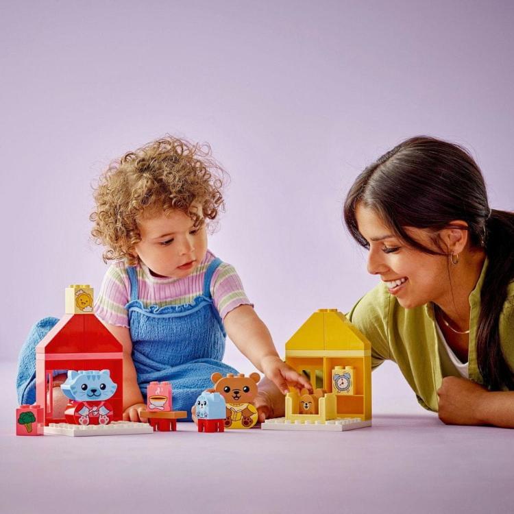 Lego Duplo Moje prve dnevne rutine: Hranjenje in čas za posteljo - 10414