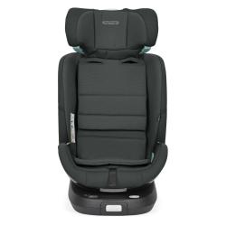 Otroški avtosedež brez naramnic z razširjenim naslonom za starejšega otroka, pogled spredaj