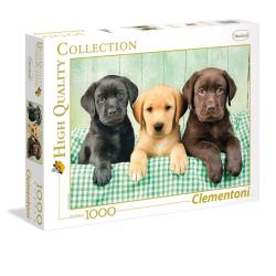 Sestavljanka Clementoni High Quality Collection- I Tre Labrador 39279, 1000 kosov