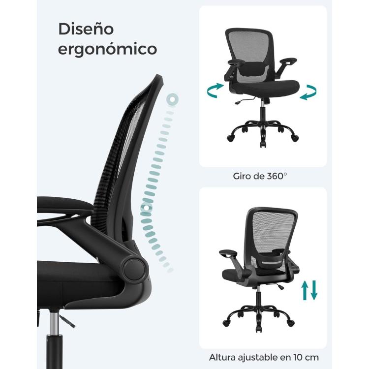 Pisarniški stol Songmics OBN37BKV2