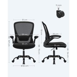 Pisarniški stol Songmics OBN37BKV2