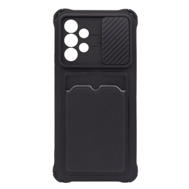 Gumiran ovitek (TPUC) za Samsung Galaxy A53 5G - črn A-Type Card
