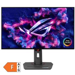 ASUS ROG Strix OLED XG27AQDMG, 27" OLED gaming monitor, QHD 2560×1440, tanek okvir, premium ROG dizajn.