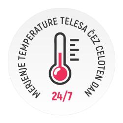 Pametna ura Chameleon V36T, z merjenjem telesne temperature, črna_5