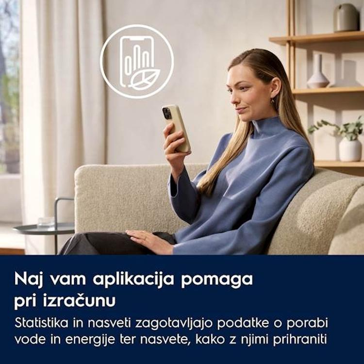Pralno-sušilni stroj Electrolux EW8W4402QE, 11+7 kg, D