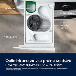 Pralno-sušilni stroj Electrolux EW8W4402QE, 11+7 kg, D