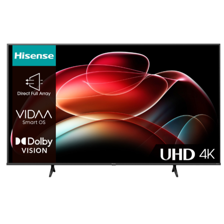 Televizor Hisense 65A69K, 4K UltraHD, DLED, Smart TV, diagonala 164 cm