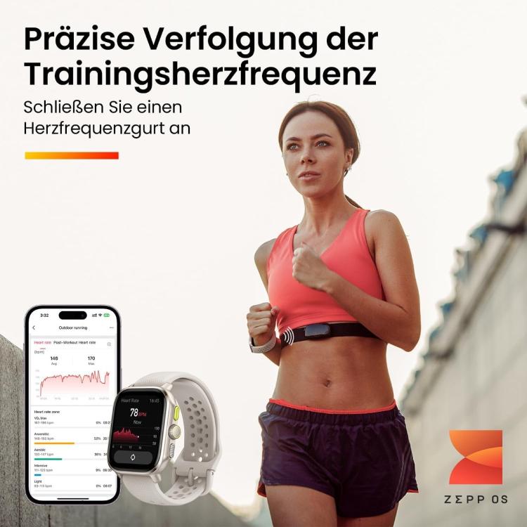 Pametna ura Amazfit Cheetah_02, šampanjec barva