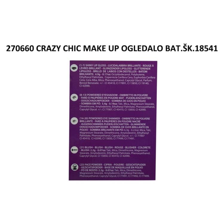 Set Clementoni Crazy chic make-up ogledalo_2