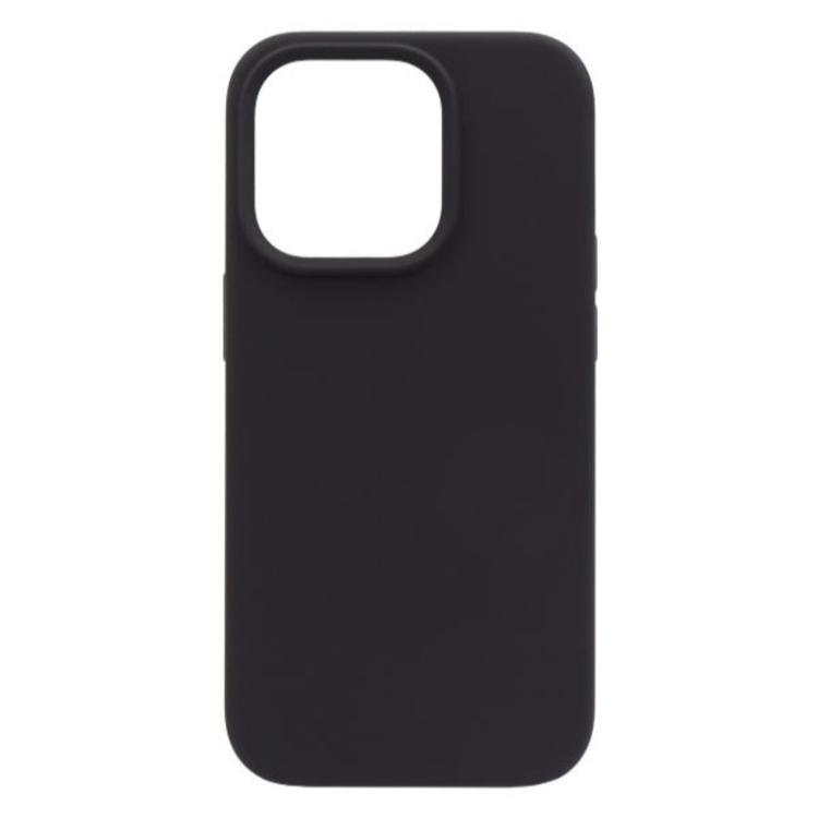 Silikonski ovitek (liquid silicone) za Apple iPhone 14 Pro, soft, črn