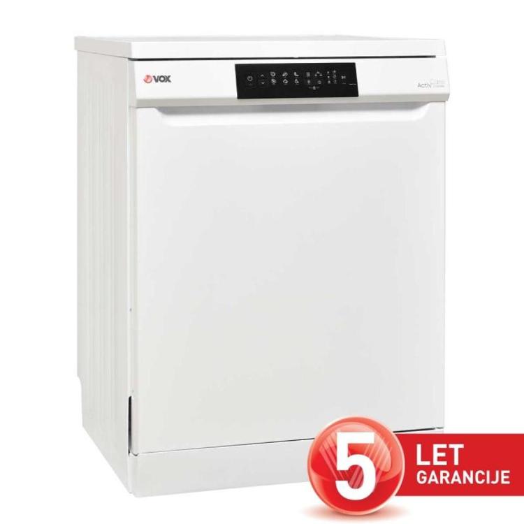 Pomivalni stroj VOX LC 12A15B E, 12 pogr., 6 programov, zaslon, 60 cm, bel