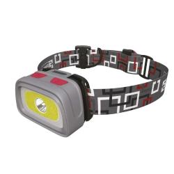 Naglavna LED svetilka Emos COB+CREE 3×AAA, 330 lm, 65m