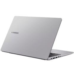 ASUS ExpertBook z elegantnim srebrnim ohišjem, tankim profilom in profesionalnim dizajnom združuje mobilnost, vzdržljivost ter zanesljivo zmogljivost za vsakodnevno poslovno uporabo.