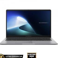 Poslovni prenosnik ASUS ExpertBook z velikim zaslonom, tankimi robovi in numerično tipkovnico omogoča učinkovito delo, večopravilnost ter visoko produktivnost v pisarni ali na poti.