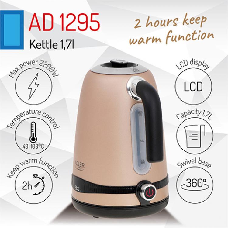 Grelnik vode Adler AD1295 1,7 L