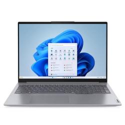 Poslovni prenosnik Lenovo ThinkBook z velikim zaslonom, ozkimi robovi in numerično tipkovnico omogoča učinkovito delo, večopravilnost ter udobno uporabo v pisarni ali na poti.
