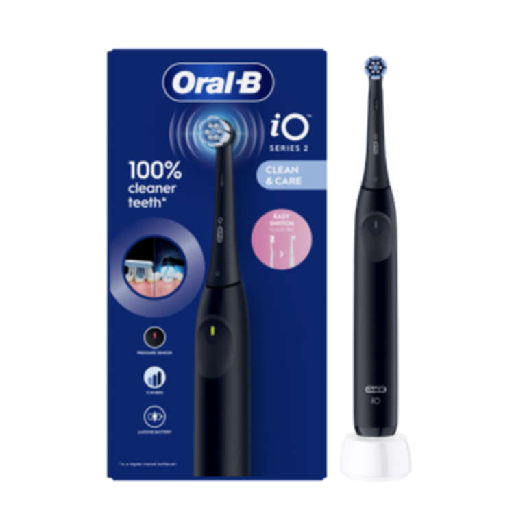 Električna zobna ščetka ORAL-B iO2, črna